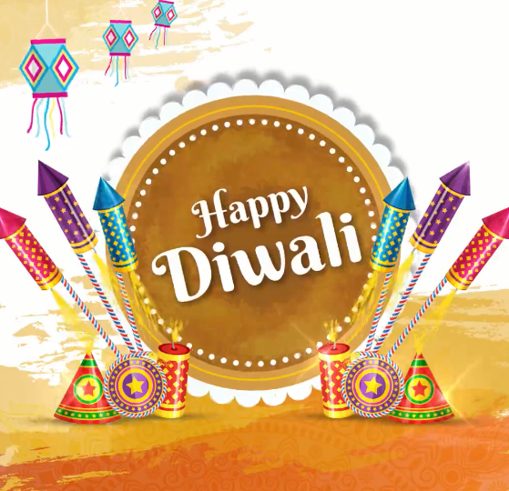 Happy Diwali Animated Video Advertising Template Free Online Video  Advertise Maker 
